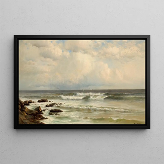 Francis Augustus Silva - Summer Winds Long Branch Beach New Jersey.webp