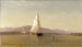 Hudsonin maalaus Tappan Zee - Francis Augustus Silva — näkymä teoksesta