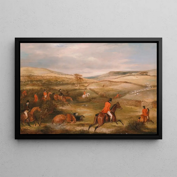 Francis Calcraft Turner - The Berkeley Hunt 1842 The Chase.webp