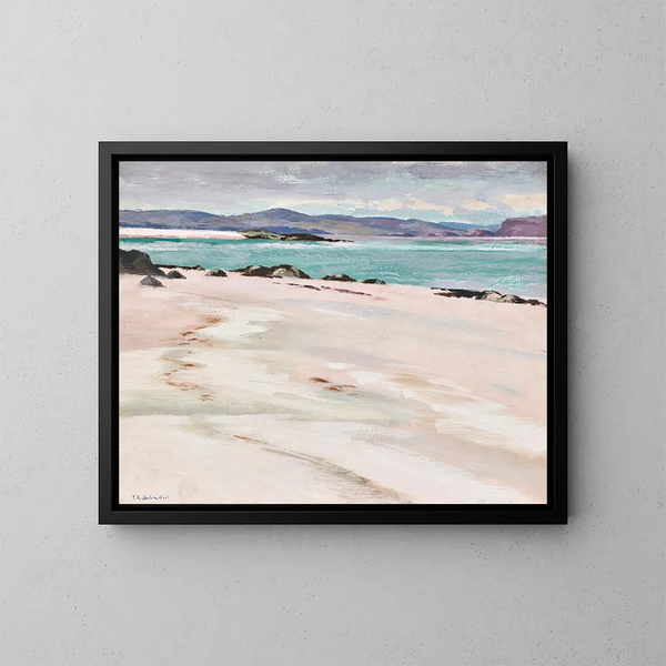 Sables blancs d'Iona, vue vers l'est - Francis Campbell Boileau Cadell — kehystetty taideteos seinällä