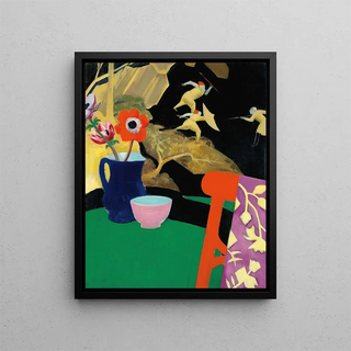 Francis Campbell Boileau Cadell - Still Life with Lacquer Screen.webp