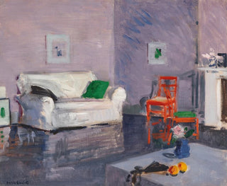 Le canapé blanc - Francis Campbell Boileau Cadell — näkymä teoksesta