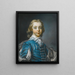 Portrait d'un garçon, probablement Peter Benet Legh, né en 1742 - Francis Cotes — kehystetty taideteos seinällä