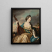 Portrait d'Alice, comtesse de Shipbrook - Francis Cotes — kehystetty taideteos seinällä