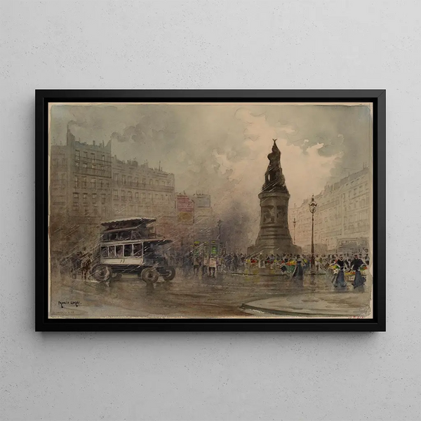 Francis Garat - Place de Clichy 17me arrondissement.webp