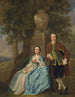 George ja Margaret Rogers - Francis Hayman — näkymä teoksesta