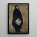 Charles Rennie Mackintosh 1869-1928 Arkkitehti ryhmäkuvan luonnos Rakennuskomitea - Francis Henry Newbery — kehystetty taideteos seinällä