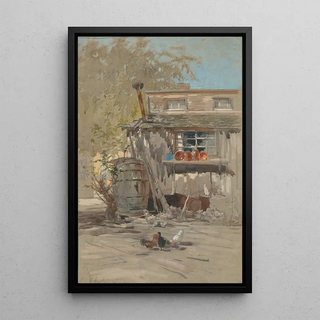 Francis Hopkinson Smith - Barnyard.webp