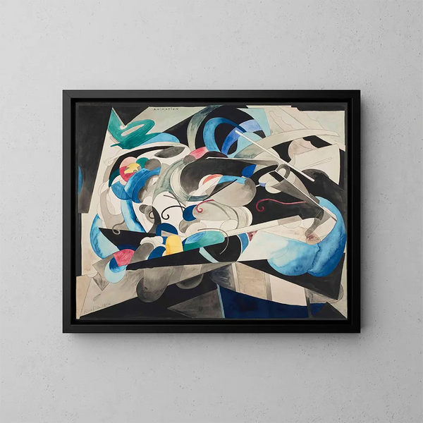 Animaatio - Francis Picabia — kehystetty taideteos seinällä