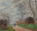 Chemin des Sablons à Moret - Francis Picabia — näkymä teoksesta