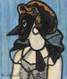 Nainen naamiolla - Francis Picabia — näkymä teoksesta