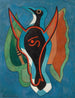 Sininen varis - Francis Picabia — näkymä teoksesta