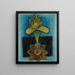La fleur - Francis Picabia — kehystetty taideteos seinällä
