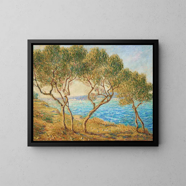 Les oliviers, effet de soleil à Martigues - Francis Picabia — kehystetty taideteos seinällä