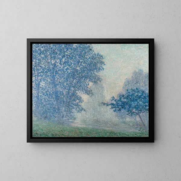 Auringonnousu sumussa Montignyssä - Francis Picabia — kehystetty taideteos seinällä