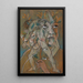 Ligustri-maalaus - Francis Picabia — kehystetty taideteos seinällä