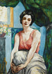 Yvette-porträtmaalaus - Francis Picabia — näkymä teoksesta