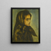 Portrait de femme - Francis Picabia — kehystetty taideteos seinällä