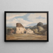 Abbaye de Dunkerswellin maalaus, 20. elokuuta 1783 - Francis Towne — kehystetty taideteos seinällä