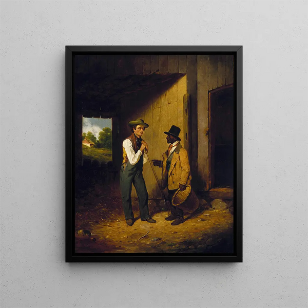 Francis William Edmonds - All Talk and No Work.webp