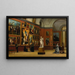 Le Grand Salon, Le Prado - Francisco Aznar y García — kehystetty taideteos seinällä