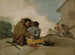Veljensä Pedro sitoo El Maragaton köydellä - Francisco de Goya — näkymä teoksesta