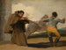 Veljen Pedro ampuu El Maragatoa, kun hänen hevosensa pakenee - Francisco de Goya — näkymä teoksesta