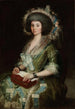 Muotokuva Señora Cen Bermudezistä - Francisco de Goya — näkymä teoksesta