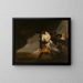 Le moine pendu - Francisco de Goya — kehystetty taideteos seinällä