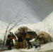 Talvimaisema - Francisco de Goya — näkymä teoksesta