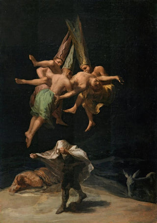 Francisco de Goya - Witches Flight.webp