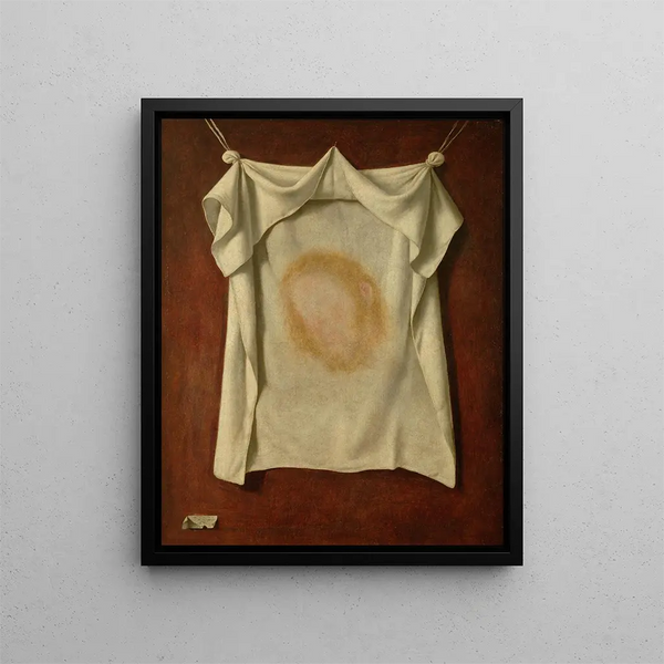 La Sainte Face - Francisco de Zurbarán — kehystetty taideteos seinällä