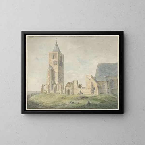 Rune de l'église de Warmond - Franciscus Andreas Milatz — kehystetty taideteos seinällä