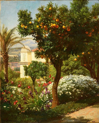 FrancoisLouis Franais - Un oranger dans la Villa Frmy Nice.webp