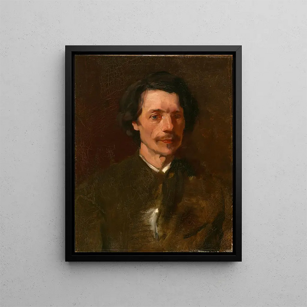Walter Shirlaw - Frank Duveneck — kehystetty taideteos seinällä