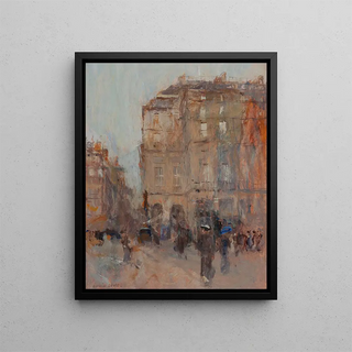 Frank Edwin Scott - A Gray Day in Paris.webp