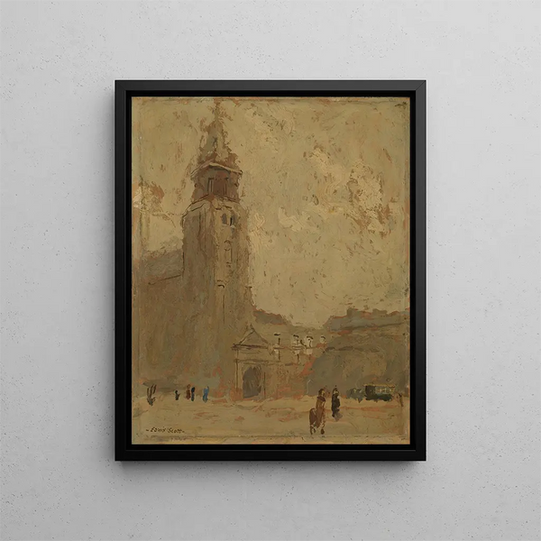 Église de Saint-Germain-des-Prés - Frank Edwin Scott — kehystetty taideteos seinällä