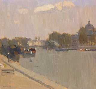 Frank Edwin Scott - The Seine at Paris LInstitute.webp