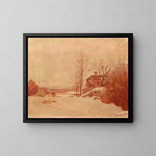 Frank Howard Marschall - Winter Landscape.webp