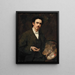 Portrait de Sir James Jebusa Shannon - Frank Markham Skipworth — kehystetty taideteos seinällä