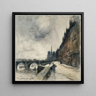 Frank Myers Boggs - Quai de Bthune et pont de la Tournelle.webp