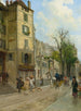 Rue de la Corraterie, Geneva - François-Adolphe Grison — näkymä teoksesta