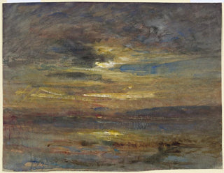 FranoisAuguste Ravier - Sunset over a Pond.webp