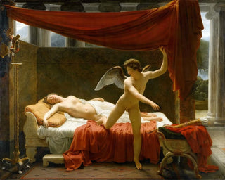 Cupid ja Psykhe - François-Édouard Picot — näkymä teoksesta