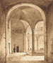 Un cloître - François-Marius Granet — näkymä teoksesta
