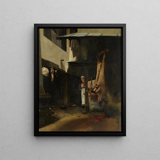 Franois Bonvin - Le cochon cour de charcutier.webp