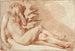 Nuinenainen makuuasennossa - François Boucher — näkymä teoksesta