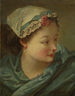 Tête de jeune femme - François Boucher — näkymä teoksesta