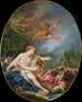 Jupiter ja Callisto - François Boucher — näkymä teoksesta