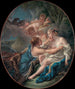 Jupiter under Diane ja Calliston piirteiden - François Boucher — näkymä teoksesta